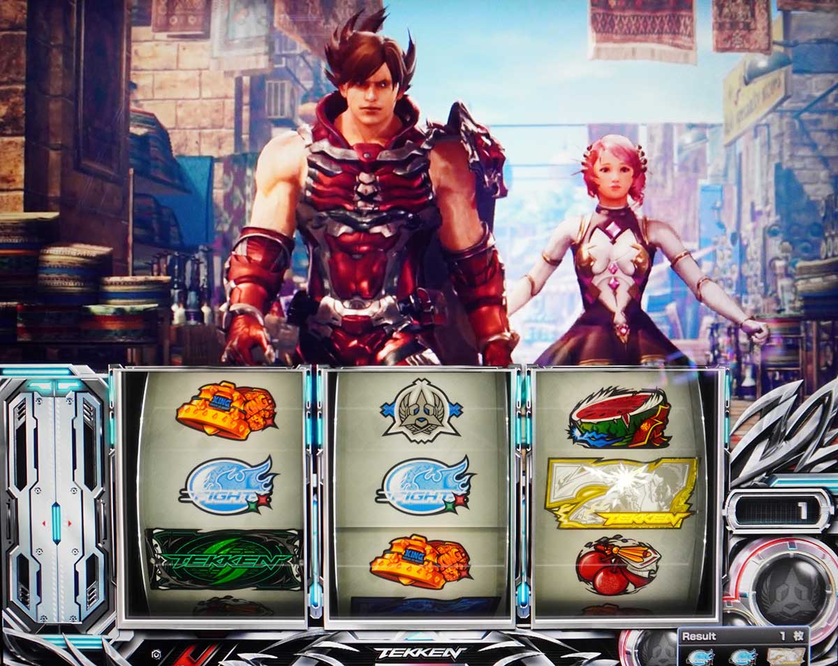 スマスロ鉄拳6　朝一　ラース　アリサ