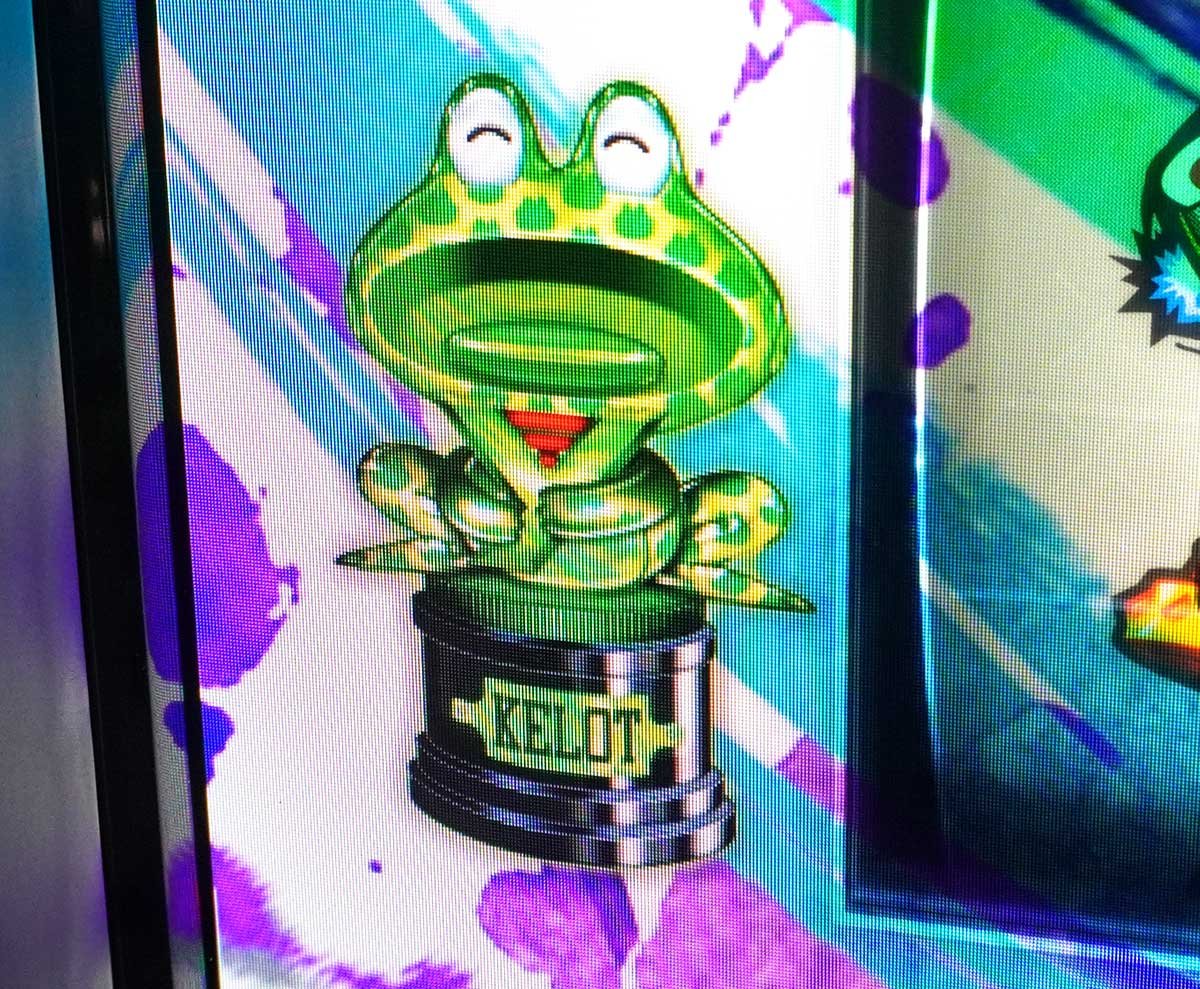 スマスロ鉄拳6　ケロットトロフィー　ケロット柄