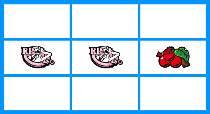 L不二子BT　リーチ目　中段リプレイ・リプレイ・チェリー