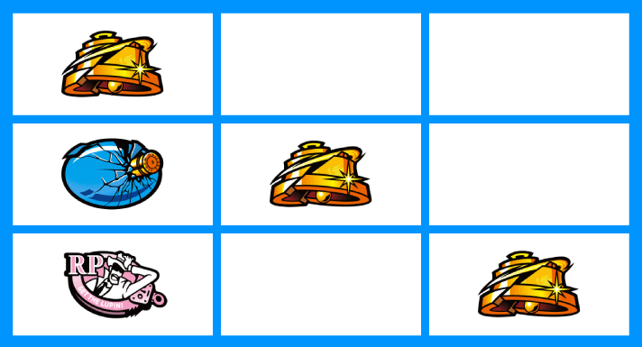 L不二子BT　ベルB　停止形　斜めベル