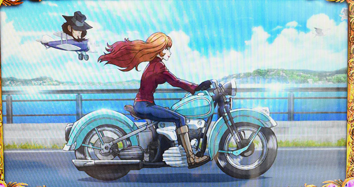 L不二子BT　バイクステージ　右折