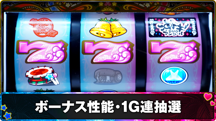 スマスロ 沖ドキ!DUO アンコール ボーナスの概要・1G連抽選 TOP画像