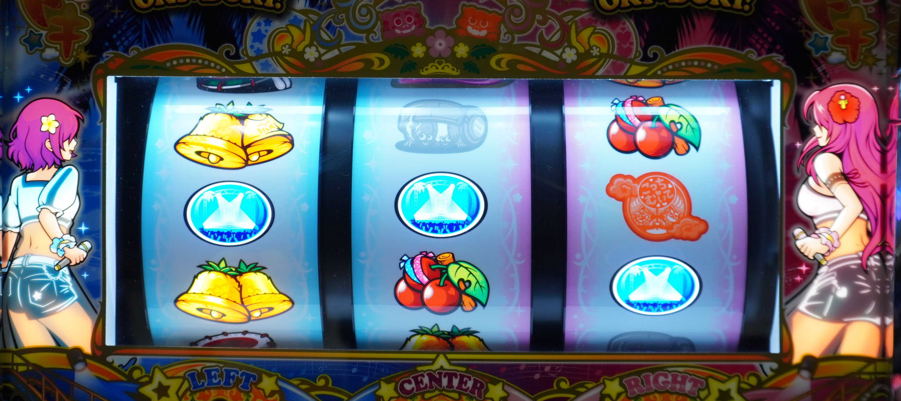 スマスロ 沖ドキ!DUO アンコール ハナちゃんランプ カナちゃんランプ点灯