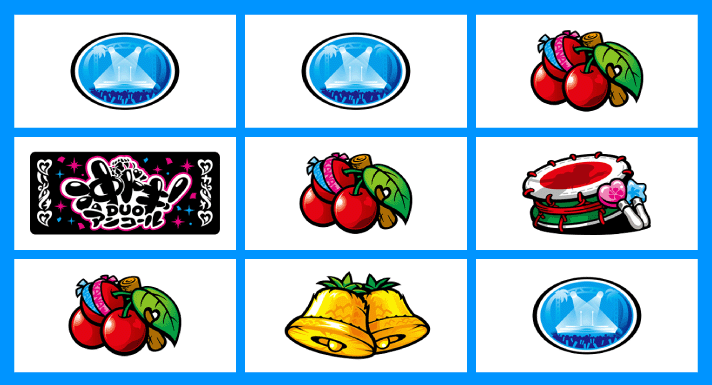 スマスロ 沖ドキ！DUO アンコール　確定役　3連チェリー　