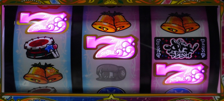 スマスロ 沖ドキ！DUO アンコール　ボーナスライン　右下がり