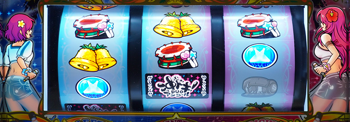 スマスロ 沖ドキ！DUO アンコール　カナちゃんランプ　ハナちゃんランプ　W点灯