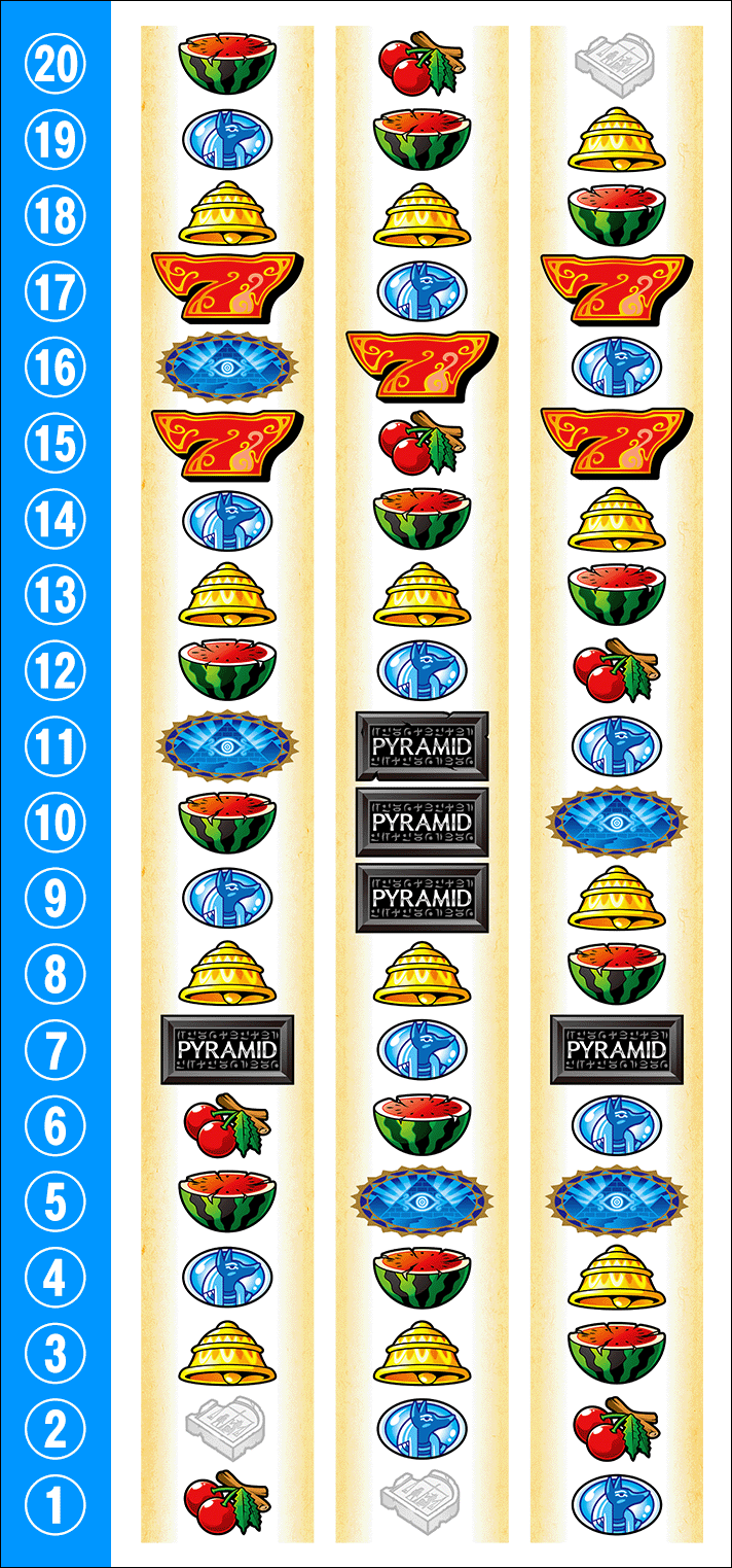 スマスロ 秘宝伝 リール配列