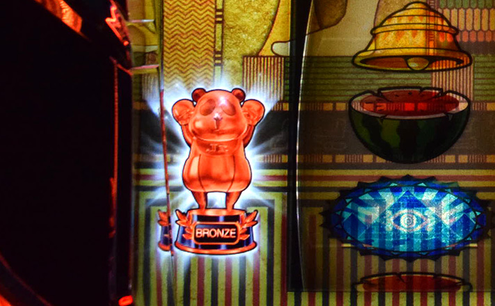 スマスロ 秘宝伝　BIG終了画面　コパンダトロフィー　銅トロフィー