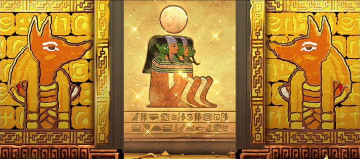 スマスロ 秘宝伝　壁画演出　天の神（座り）