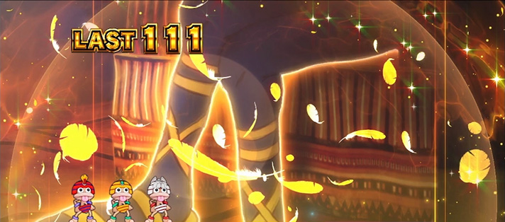 スマスロ 秘宝伝 BIGボーナス中 アヌビスボーナス昇格煽り