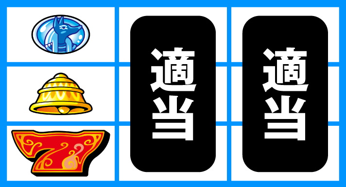 スマスロ 秘宝伝　通常時の打ち方　順押し赤7狙い　枠下ピラミッド停止時