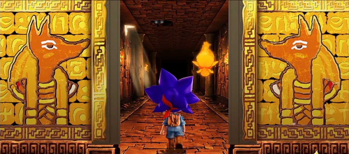 スマスロ 秘宝伝　通常時　通路ステージ