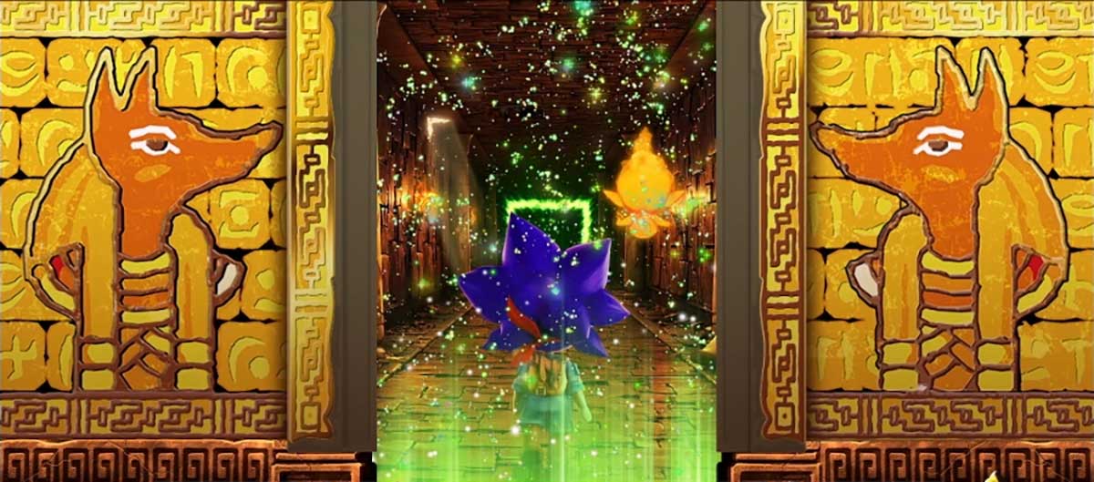 スマスロ 秘宝伝　通常時のステージ　オタカラ導（緑エフェクト）