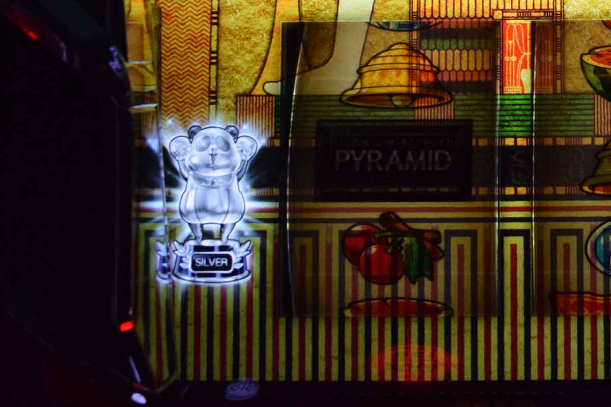 スマスロ 秘宝伝 BIGリザルト画面 コパンダトロフィー 銀トロフィー