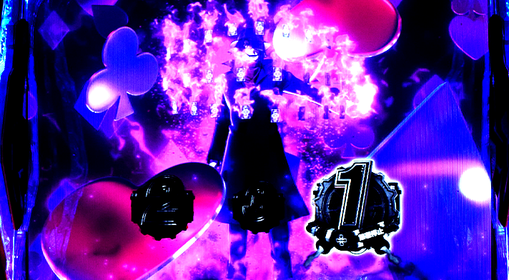 Lパチスロ 炎炎ノ消防隊2　紅J大戦の詳細　消化中の演出　黒ナビ