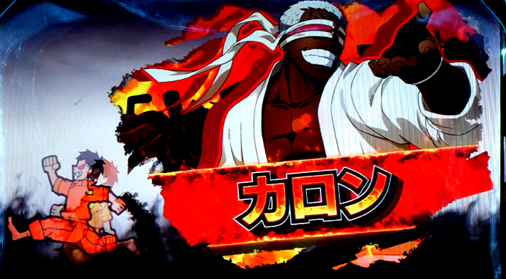 Lパチスロ 炎炎ノ消防隊2　キャラ紹介　赤キャラ　カロン