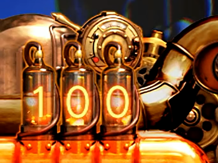 Lパチスロ 炎炎ノ消防隊2　インターフェース　ゲーム数表示