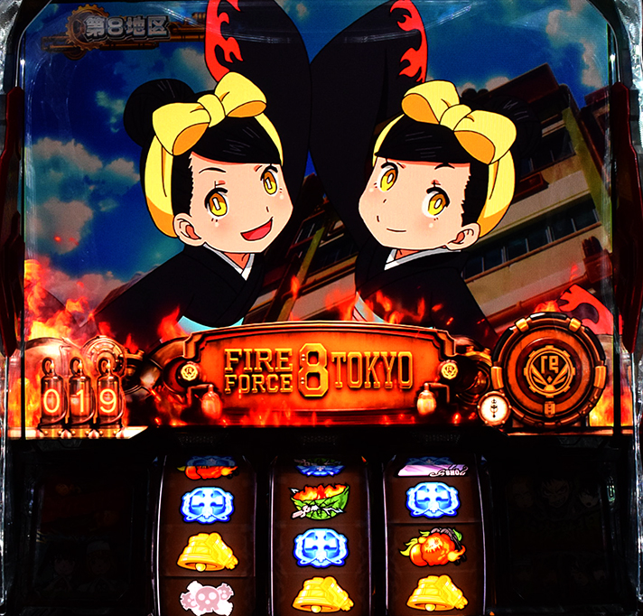 Lパチスロ 炎炎ノ消防隊2　潜伏状態　リプレイ小V