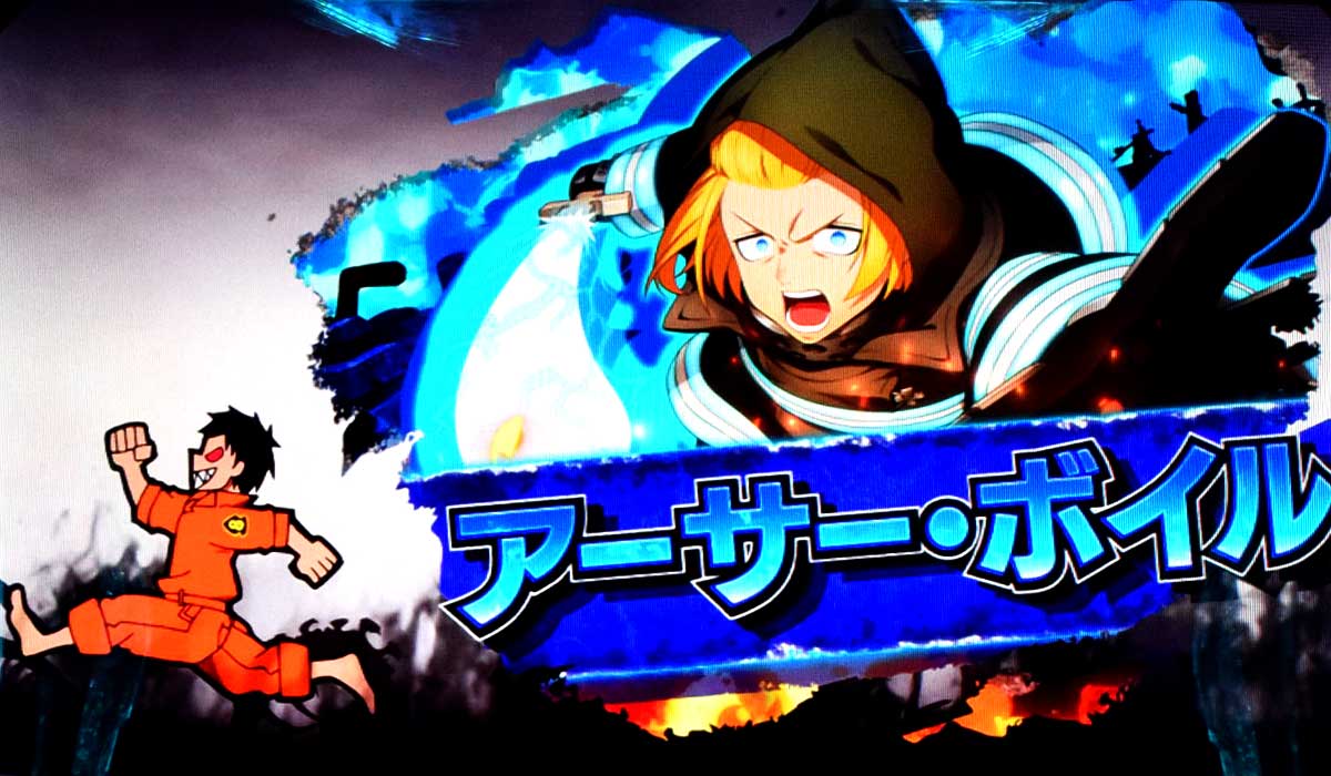 Lパチスロ 炎炎ノ消防隊2　キャラ紹介　青キャラ　アーサー・ボイル