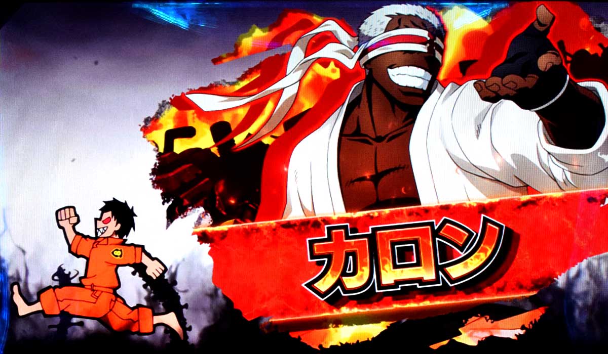 Lパチスロ 炎炎ノ消防隊2　キャラ紹介　赤キャラ　カロン