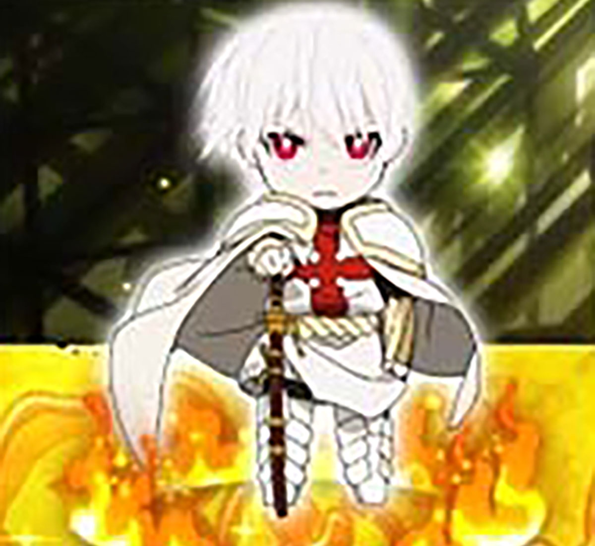 Lパチスロ 炎炎ノ消防隊2　エンディングのミニキャラ　ショウ