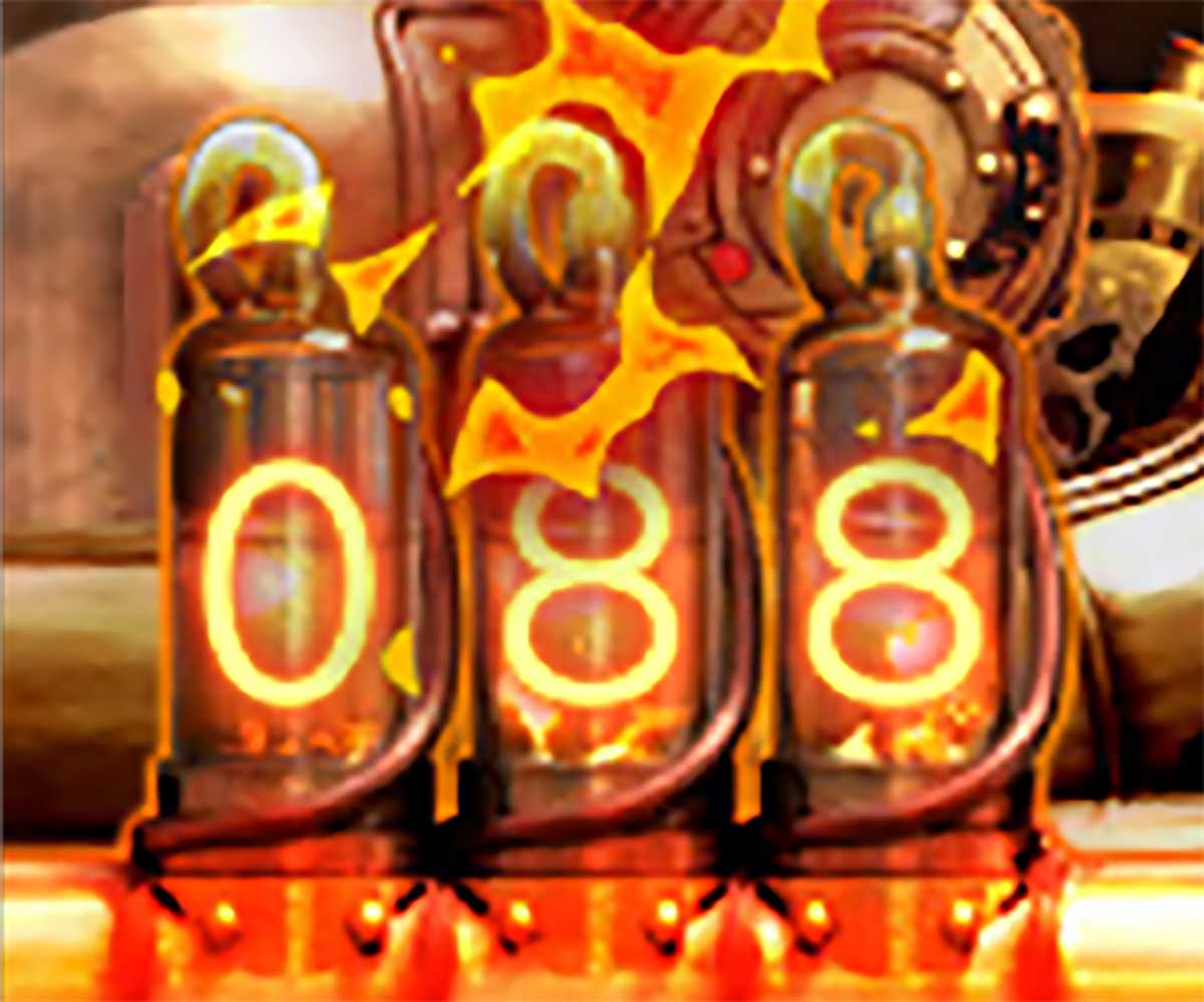 Lパチスロ 炎炎ノ消防隊2 インターフェース ゲーム数表示