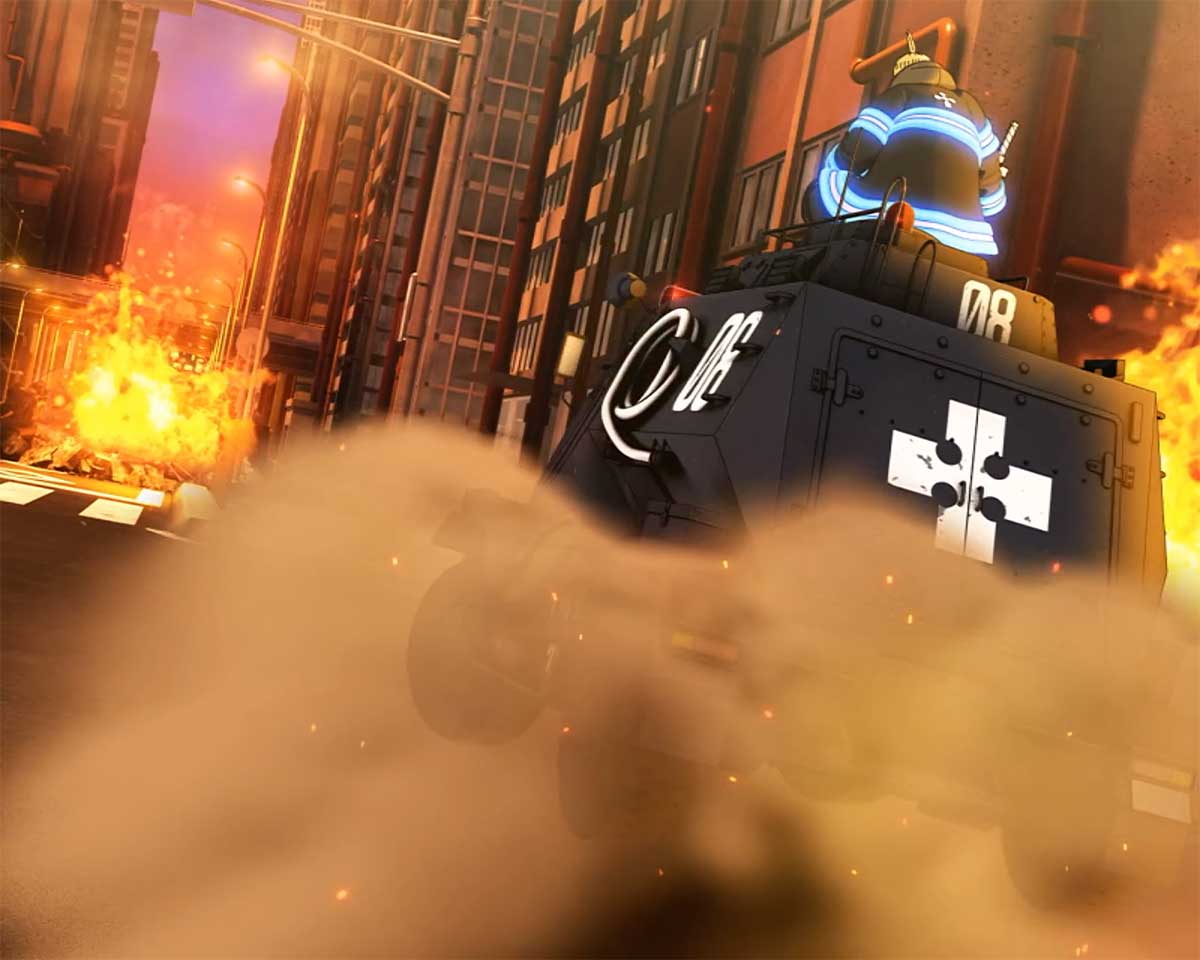 Lパチスロ 炎炎ノ消防隊2　レア小役の抽選・十字目変換の詳細　十字目変換抽選　ステージ移行　