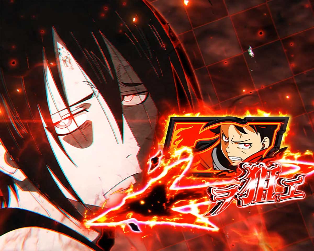 Lパチスロ 炎炎ノ消防隊2　超炎炎ブーストの詳細　消化中の演出　7ヲ狙エ　紅丸