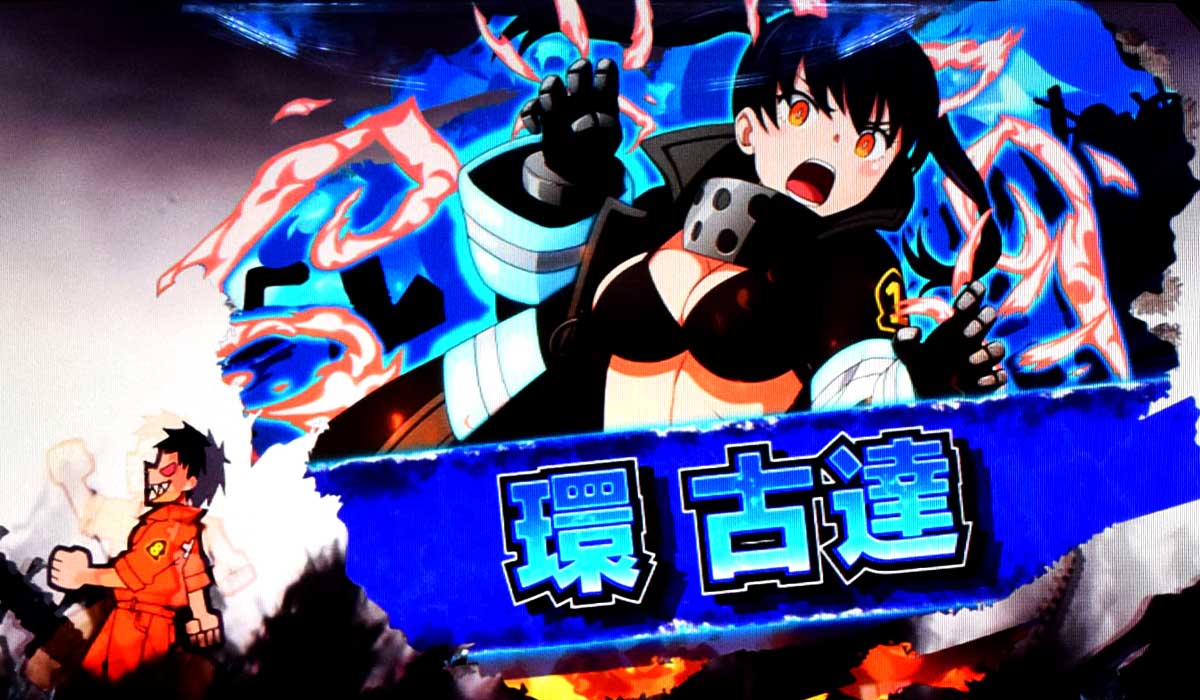 Lパチスロ 炎炎ノ消防隊2　初当たりレギュラーボーナスの詳細　キャラ紹介　環