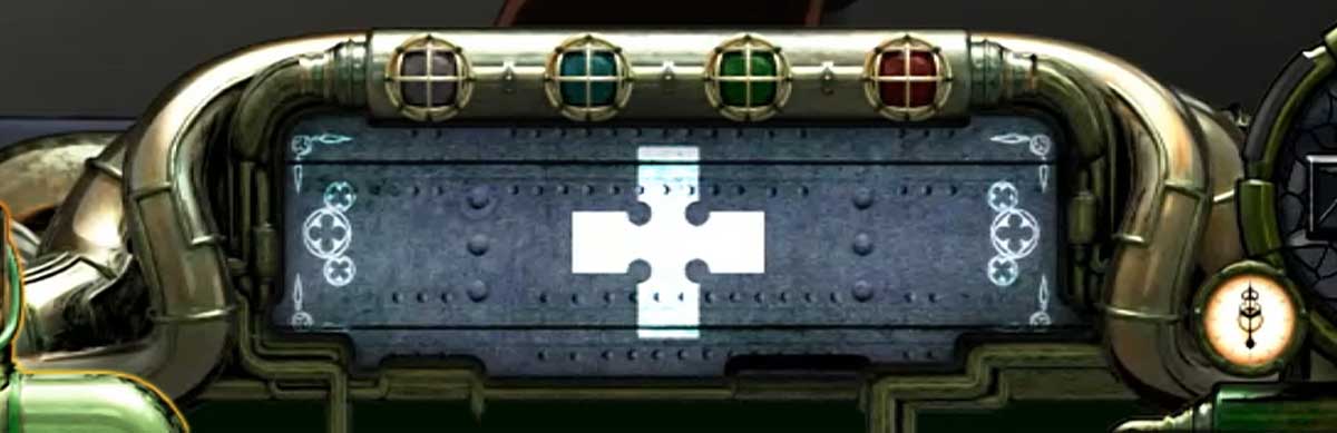 Lパチスロ 炎炎ノ消防隊2　中華半島上陸作戦の詳細　消化中の演出　中央インターフェース　白「変化なし」