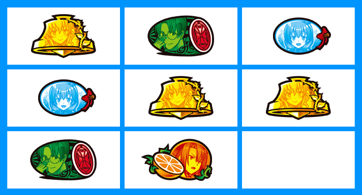 Lパチスロうみねこのなく頃に2　打ち方　各小役の停止形　