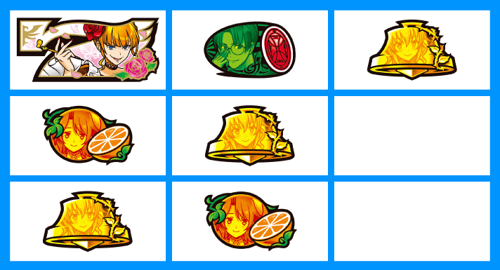 Lパチスロうみねこのなく頃に2　打ち方　各小役の停止形　