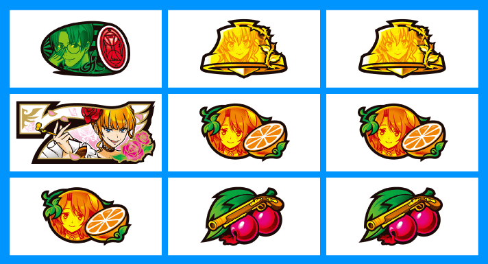 Lパチスロうみねこのなく頃に2　打ち方　各小役の停止形　