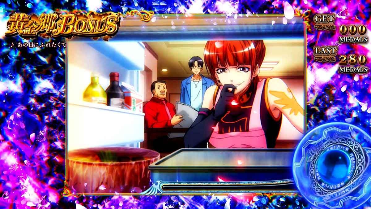 Lパチスロうみねこのなく頃に2　初代BIG　イラスト　絵羽＆秀吉＆譲治