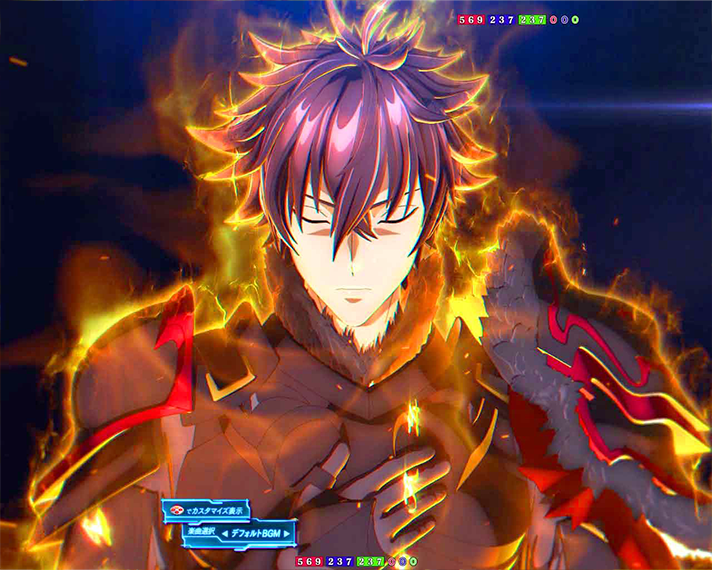 e異世界でチート能力を手にした俺は、現実世界をも無双する〜レベルアップは人生を変えた〜　通常時の演出カスタム機能　魔法の極倒出現アップ