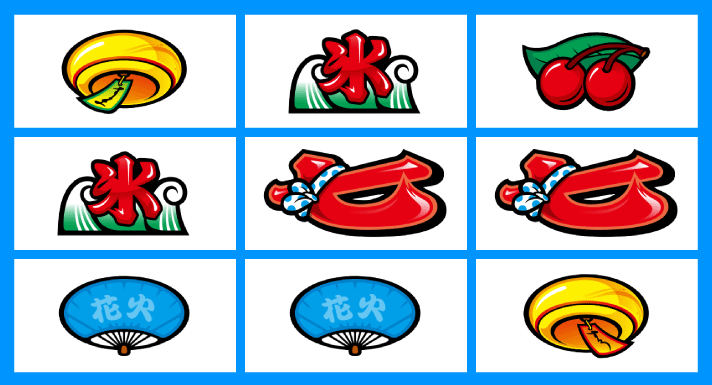 スマスロ ハナビ　その他リーチ目　左リール上段BAR狙い　リプレイハズレ