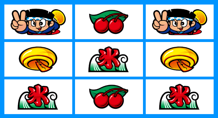 スマスロ ハナビ　その他リーチ目　左リール上段ドン狙い　氷小山