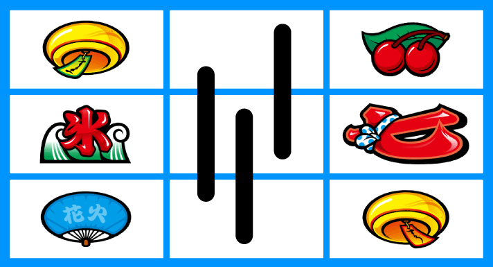 スマスロ ハナビ　BAR狙い時　リーチ目　ゲチェナ