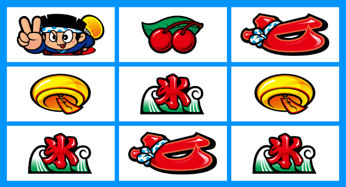 スマスロ ハナビ　順押し単ドン狙い　リーチ目　氷小山