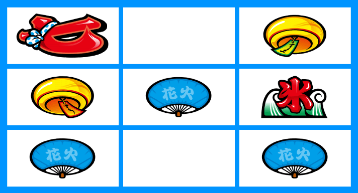 スマスロ ハナビ　順押し赤7狙い　リーチ目　リプレイ小山