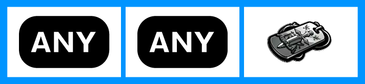 スマスロ ゴブリンスレイヤーⅡ　通常時の液晶リール　右リールブランク停止