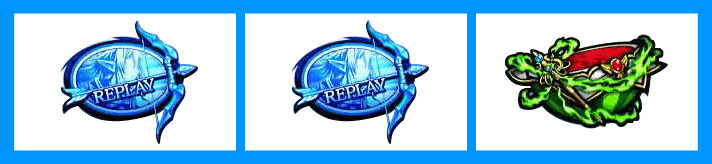 スマスロ ゴブリンスレイヤーⅡ　通常時の液晶リール　リプレイ・リプレイ・スイカ　リリス