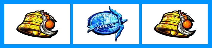 スマスロ ゴブリンスレイヤーⅡ　通常時の液晶リール　ベル・リプレイ・ベル