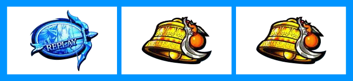 スマスロ ゴブリンスレイヤーⅡ　通常時の液晶リール　リプレイ・ベル・ベル