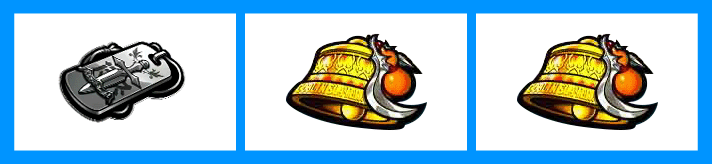 スマスロ ゴブリンスレイヤーⅡ　通常時の液晶リール　ブランク・ベル・ベル