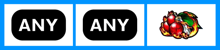 スマスロ ゴブリンスレイヤーⅡ　通常時の液晶リール　右リールチェリー