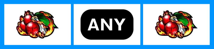 スマスロ ゴブリンスレイヤーⅡ　通常時の液晶リール　左・右チェリー停止