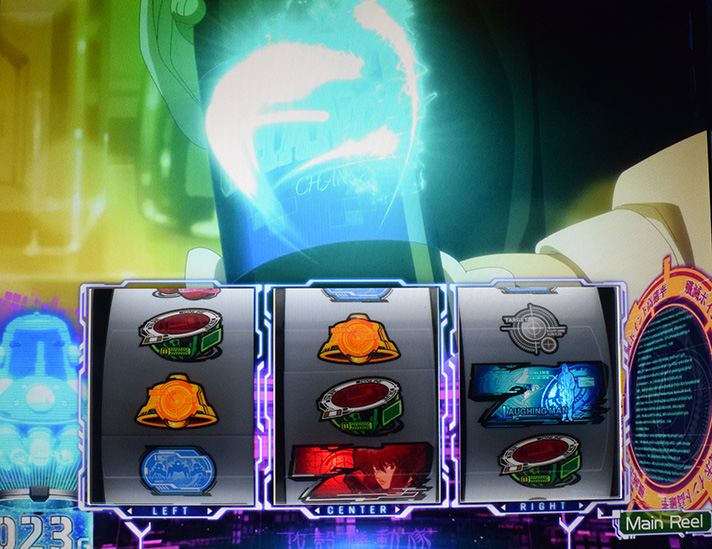 スマスロ 攻殻機動隊　通常時　高確中　スイカ成立　殲滅ポイント獲得