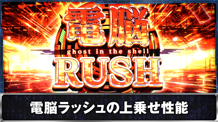 スマスロ 攻殻機動隊 電脳ラッシュの上乗せ性能