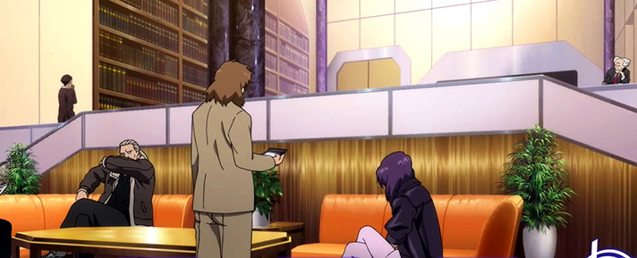 スマスロ 攻殻機動隊 通常時のステージ 共有室